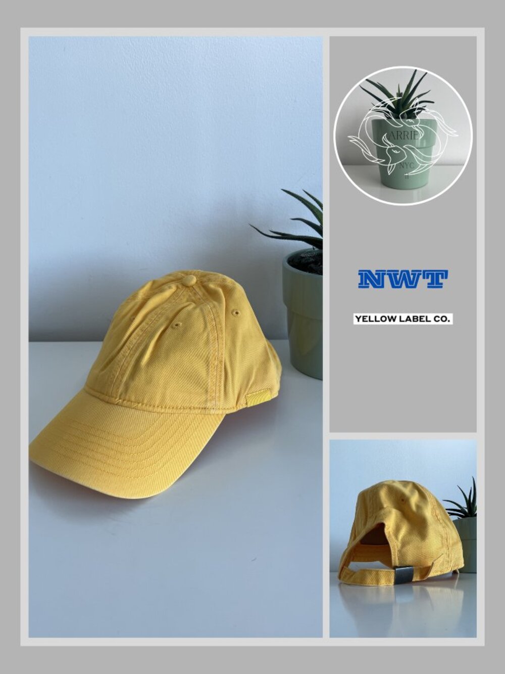 Yellow Label Co. - 260 Dad Hat - Yellow (Unisex)